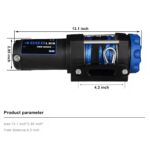 4000 5000 8000 12000lbs 12v 24v Offroad 4x4 SUV Electric Winch Lifting Equipment Hoist Winch - Image 2