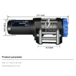 Manufacturers Wholesale Steel Electric Recovery Winch 12V/24V Small Off-Road Vehicle Portable Self-Help Winch Wireless Remote - Image 2